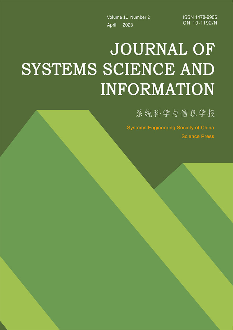 Journal Of Systems Science And Systems Engineering